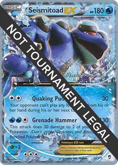 Seismitoad EX - 2015 #20 World Championship Decks