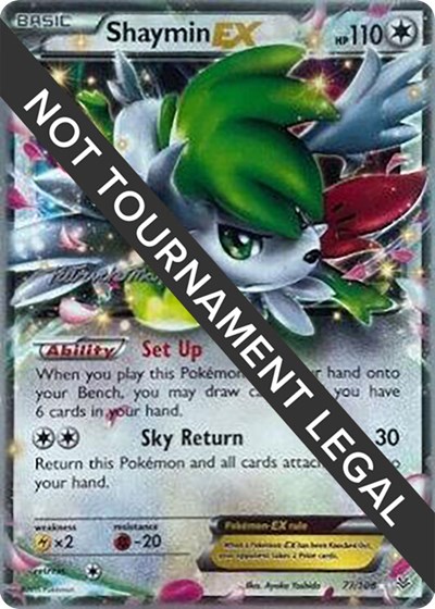 Shaymin EX - 2015 #77 World Championship Decks