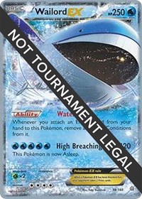 Wailord EX - 2015 #38 World Championship Decks