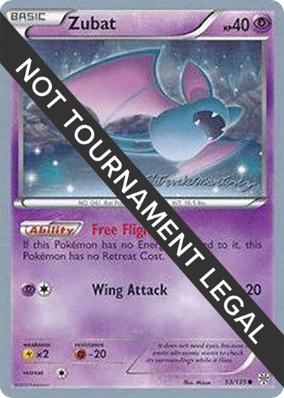 Zubat - 2015 #53 World Championship Decks