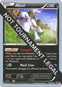 Absol - 2016 #40 World Championship Decks