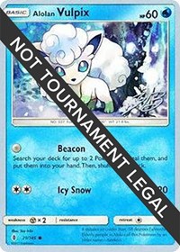 Alolan Vulpix - 2017 #21 World Championship Decks