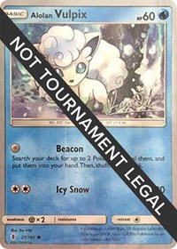 Alolan Vulpix - 2017 #21 World Championship Decks