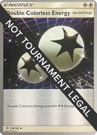 Double Colorless Energy - 2017 #136 World Championship Decks