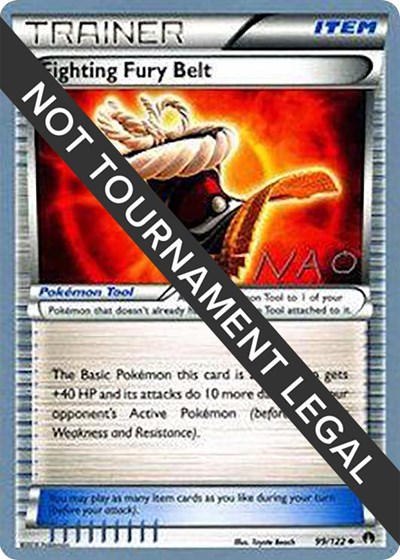 Fighting Fury Belt - 2018 #99 World Championship Decks