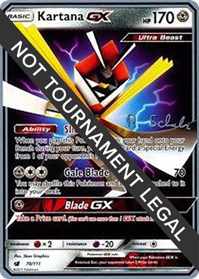 Kartana GX - 2018 #70 World Championship Decks