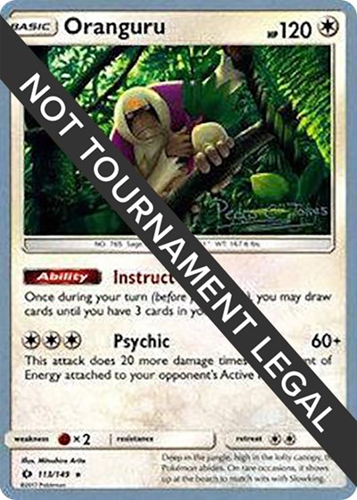 Oranguru - 2018 #113 World Championship Decks