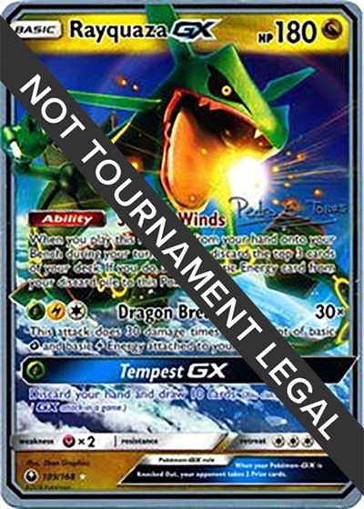 Rayquaza GX - 2018 #109 World Championship Decks