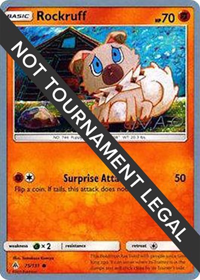 Rockruff - 2018 #75 World Championship Decks
