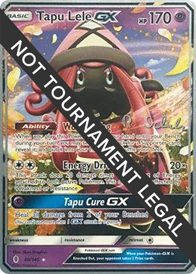 Tapu Lele GX - 2018 #60 World Championship Decks