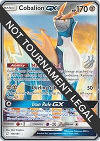 Cobalion GX - 2019 #106 World Championship Decks
