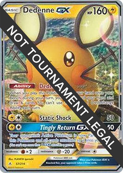 Dedenne GX - 2019 #57 World Championship Decks