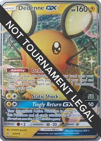 Dedenne GX - 2019 #57 World Championship Decks