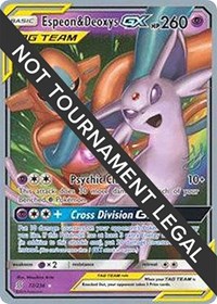 Espeon & Deoxys GX - 2019 #72 World Championship Decks