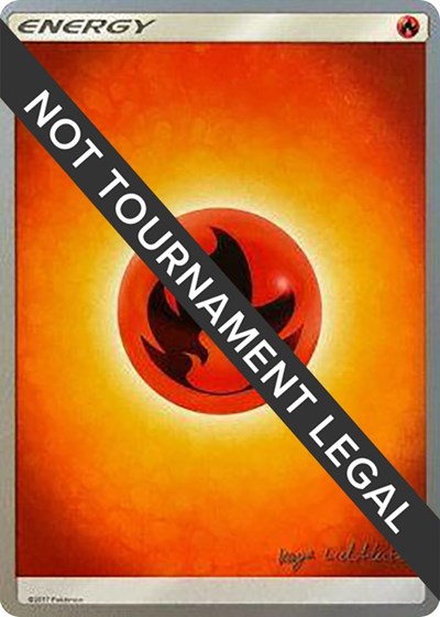 Fire Energy - 2019 #promo World Championship Decks