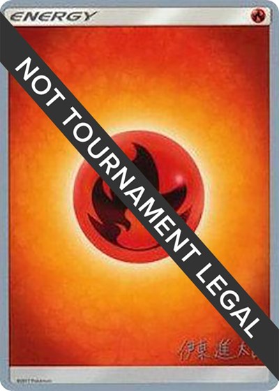 Fire Energy - 2019 #promo World Championship Decks