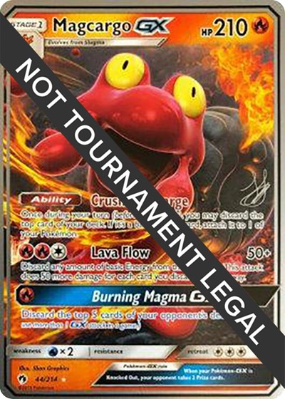 Magcargo GX - 2019 #44 World Championship Decks
