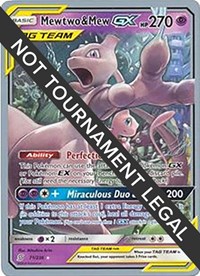 Mewtwo & Mew GX - 2019 #71 World Championship Decks