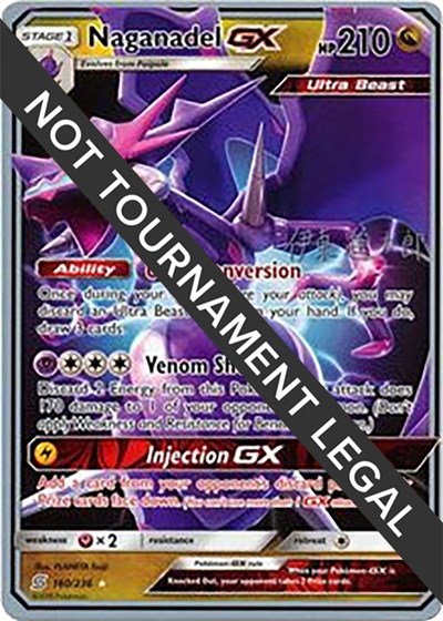 Naganadel GX - 2019 #160 World Championship Decks