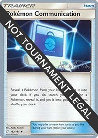 Pokemon Communication - 2019 #152 World Championship Decks
