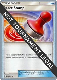 Reset Stamp - 2019 #206 World Championship Decks