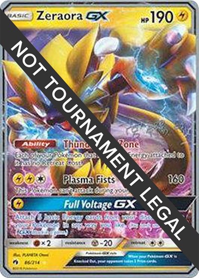 Zeraora GX - 2019 #86 World Championship Decks
