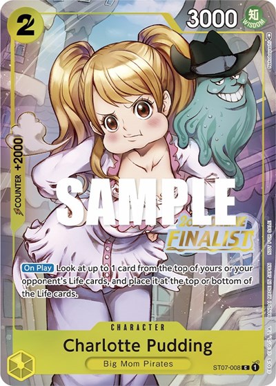 Charlotte Pudding (Online Regional 2023) [Finalist] #ST07-008 One Piece Promotion Cards