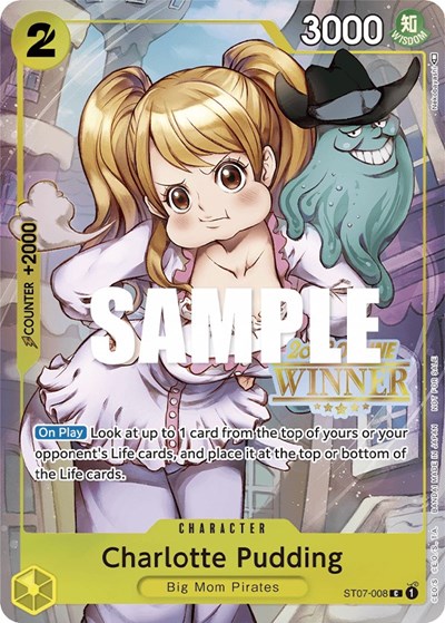 Charlotte Pudding (Online Regional 2023) [Winner] #ST07-008 One Piece Promotion Cards