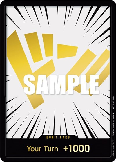 DON!! Card (Gold) #promo One Piece Promotion Cards