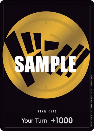 DON!! Card (Yellow) #promo One Piece Promotion Cards