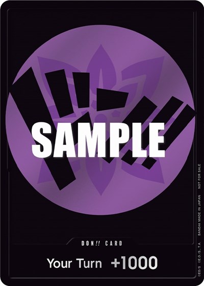 DON!! Card (Purple) #promo One Piece Promotion Cards