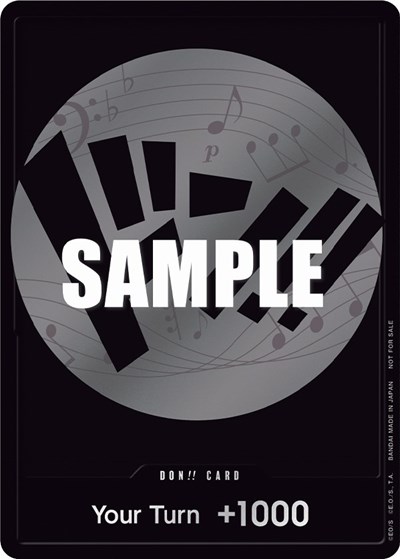 DON!! Card (Silver) #promo One Piece Promotion Cards