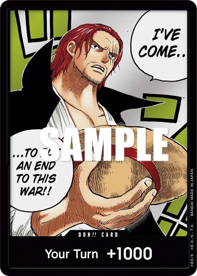 DON!! Card (Manga) #promo Paramount War
