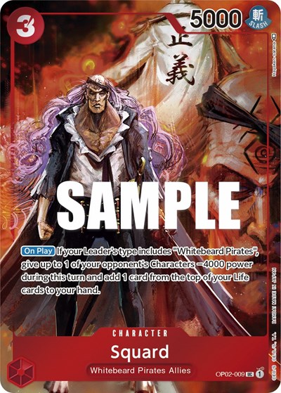 Squard (Box Topper) #OP02-009 Paramount War