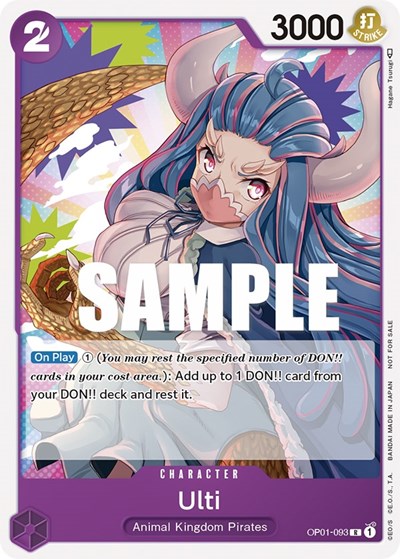 Ulti (Promotion Pack 2023) #OP01-093 One Piece Promotion Cards