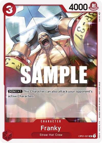 Franky (Tournament Pack Vol. 2) #OP01-021 One Piece Promotion Cards