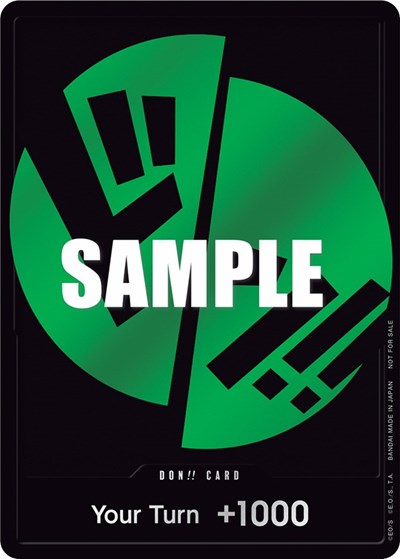 DON!! Card (Green) #promo One Piece Promotion Cards
