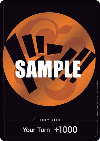 DON!! Card (Orange) #promo One Piece Promotion Cards