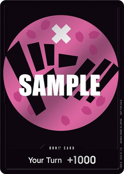 DON!! Card (Pink) #promo One Piece Promotion Cards