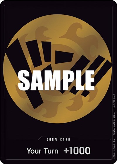 DON!! Card (Bronze) #promo One Piece Promotion Cards