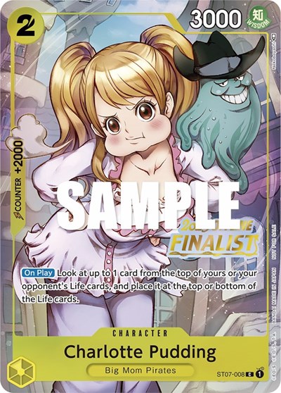 Charlotte Pudding (Offline Regional 2023) [Finalist] #ST07-008 One Piece Promotion Cards