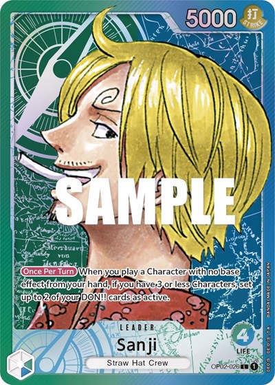 Sanji (Alternate Art) #OP02-026 Paramount War