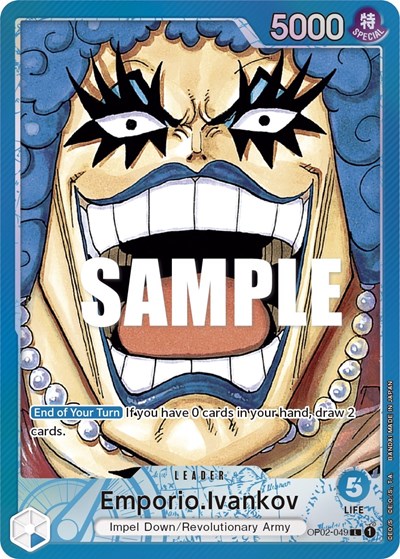 Emporio.Ivankov (Alternate Art) #OP02-049 Paramount War