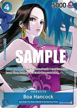 Boa Hancock (Box Topper) #OP02-059 Paramount War