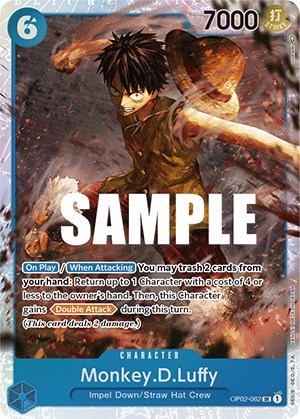 Monkey.D.Luffy #OP02-062 Paramount War