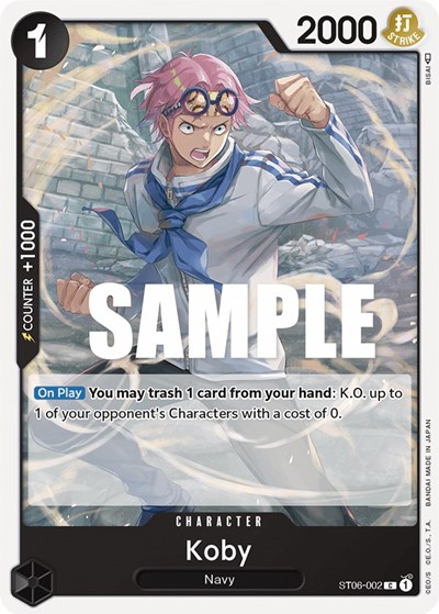 Koby #ST06-002 Starter Deck 6: Absolute Justice