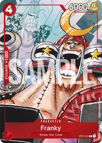 Franky - ST01-010 (Alternate Art) #ST01-010 One Piece Promotion Cards