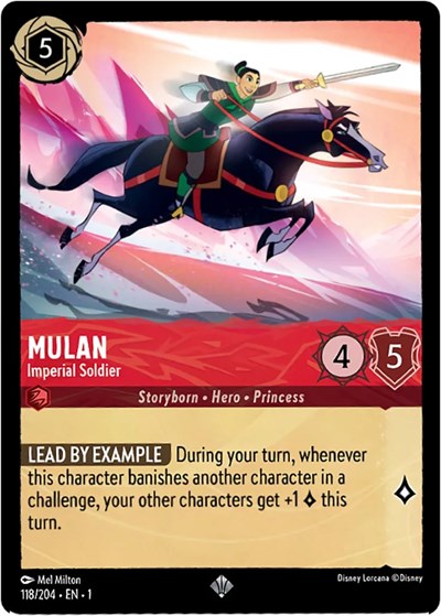 Mulan - Imperial Soldier #118 The First Chapter