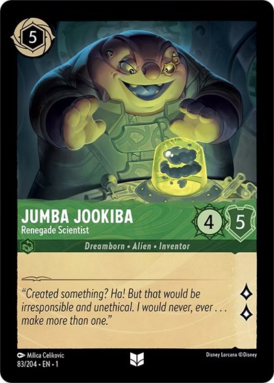 Jumba Jookiba - Renegade Scientist #83 The First Chapter