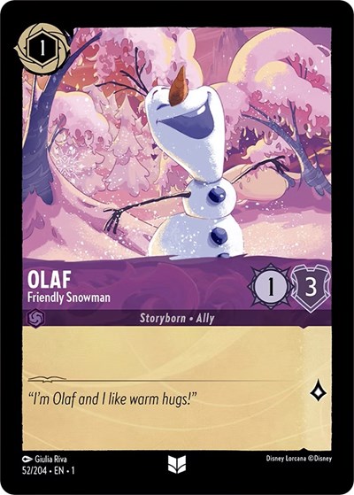 Olaf - Friendly Snowman #52 The First Chapter